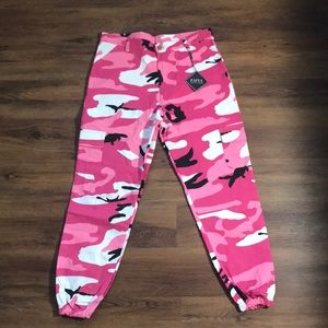 pink camouflage pants from zaful